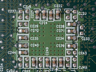 array von smd chips
