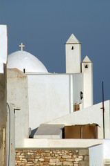 greek village scene
