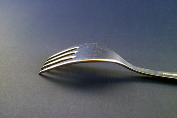 a fork and its shadow