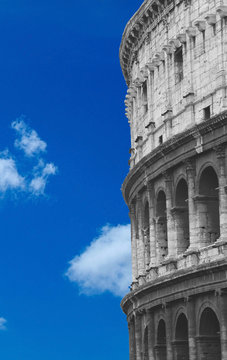 detail of colosseum