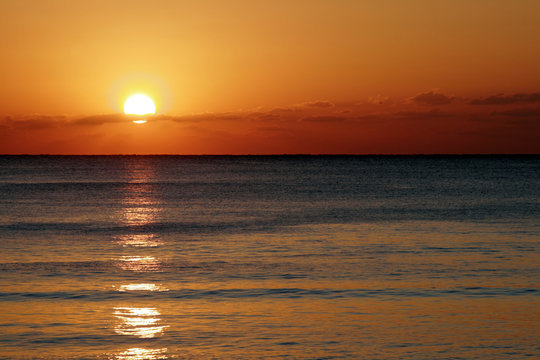 Fototapeta ocean sunrise