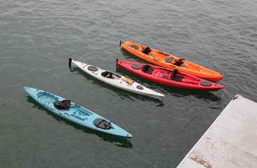 kayaks
