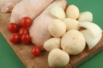 chicken meal preparation