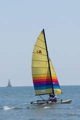 Obraz premium hobie catamaran