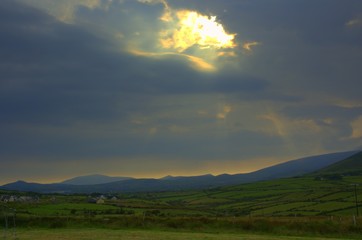 Fototapeta premium dingle hills 2