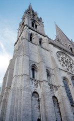 Fototapeta na wymiar cathedral of chartres