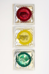 three condoms