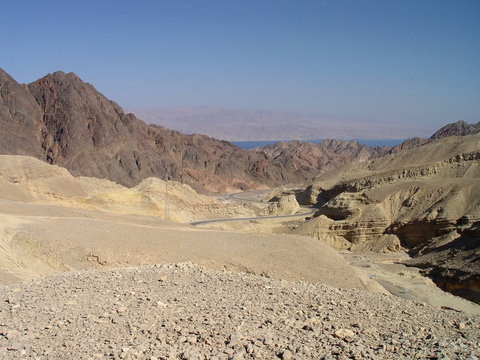 the red sea surroundings.