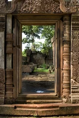 Photo sur Plexiglas Temple stone entrance