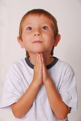 praying boy one
