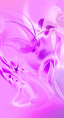 absrtact artistic background. flowers, pink,purple