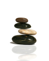 Fototapeta na wymiar balanced rocks