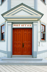 Obraz na płótnie Canvas post office building