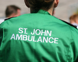 st john ambulance worker