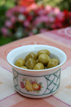 olives vertes