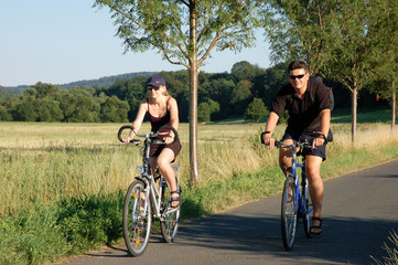 ausflug mit dem fahrrad