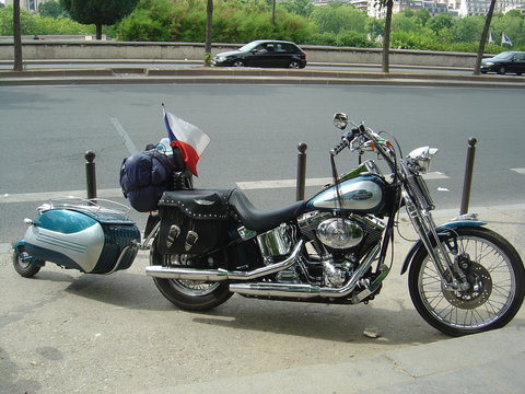moto et remorque