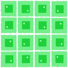 retro tiles - greens
