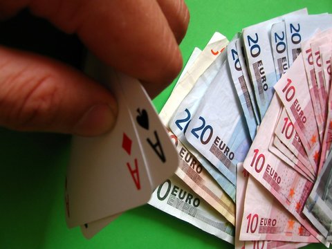 cards and money