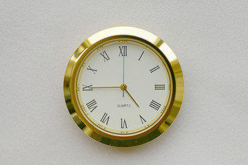 clock face - 00:30 / 12:30 (0030h , 1230h)