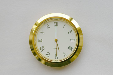 clock face - 5:30 / 17:30 (0530h / 1730h)