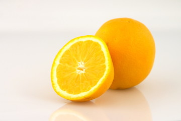 Obraz na płótnie Canvas orange slice