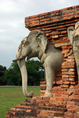 Fototapeta na wymiar Tajlandia, Sukhothai: Park historyczny