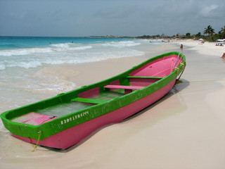 boat on the beach