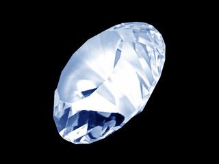 blue diamond crystal (front)