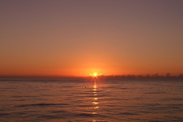 Fototapeta premium sonnenaufgamg bei kemer