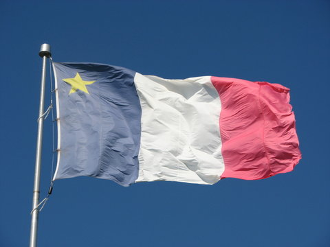 drapeau acadien