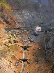 mineral mining area