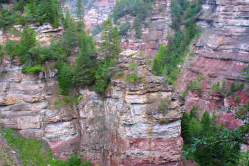 grand canyon in den bergen