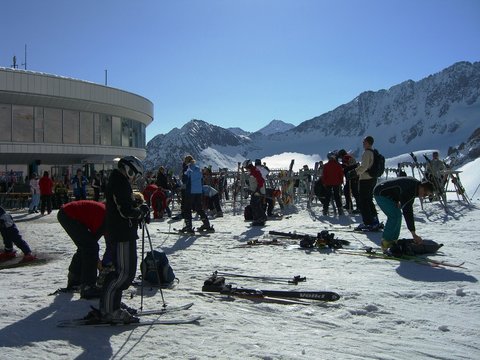 stubaier gletscher, skigebiet