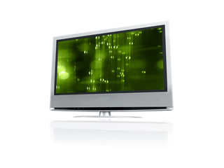 lcd isolated