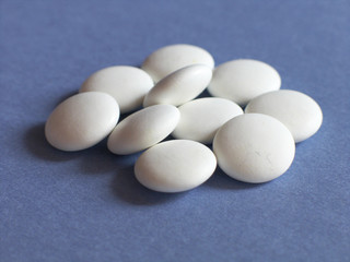Fototapeta na wymiar white pills
