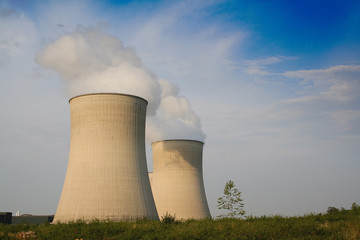 Fototapeta premium centrale nucléaire