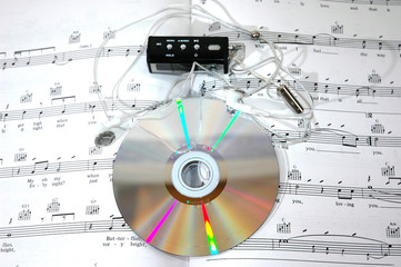 sheet music mp3 and cd