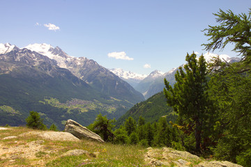 schweizer berglandschaft