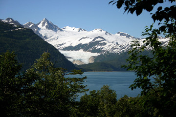 Fototapeta na wymiar worthington glacier