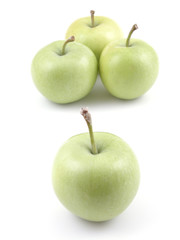 green apples