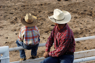 cowboys, young and old