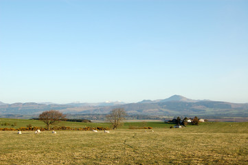 Fototapeta na wymiar central highlands panorama