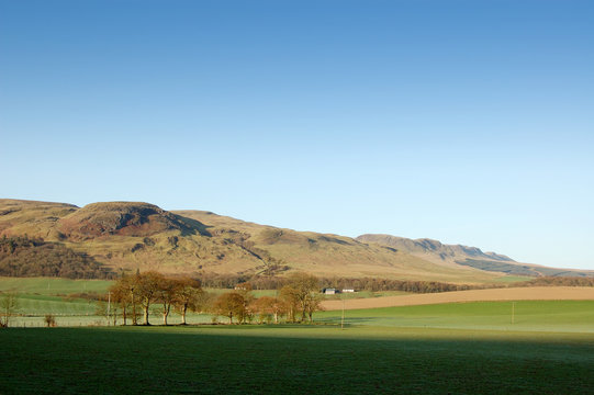fintry hills early morning