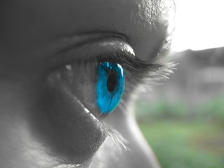 blue
