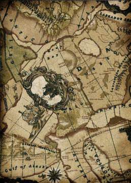 vintage map