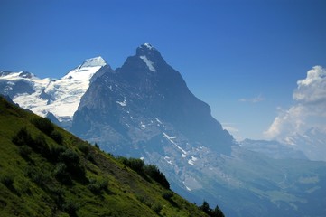eiger in the morning