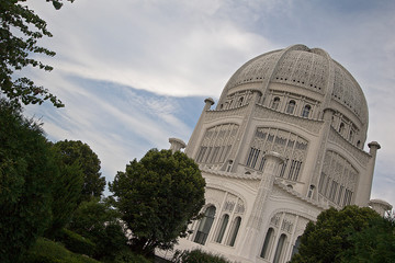 the baha'i house of worship - illinois