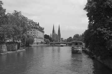 Fototapeta premium black and white scene