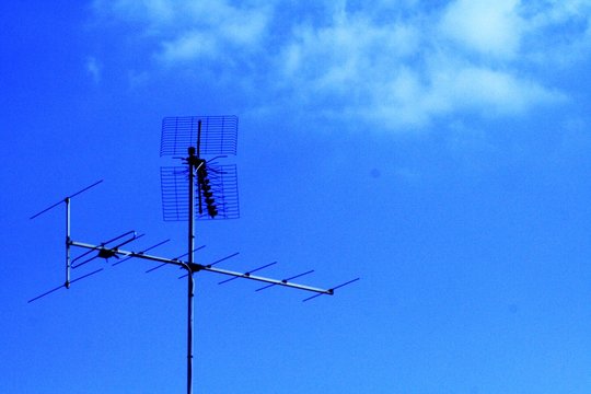 antenne rateau dans le ciel